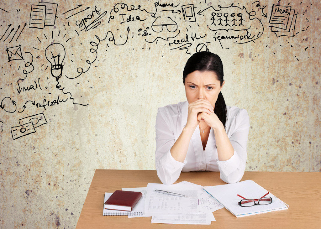 stress steals dreams of success