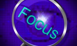 "Focus Magnifier Represents Focused Research And Concentration"