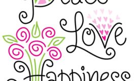 Peace Love Happiness